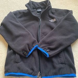 Boys the North Face fleece jacket